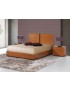 CAMA CASAL SIMPLES CHIADO (200*150) C/ ESTRADO - PINHO MEL / WENGUE